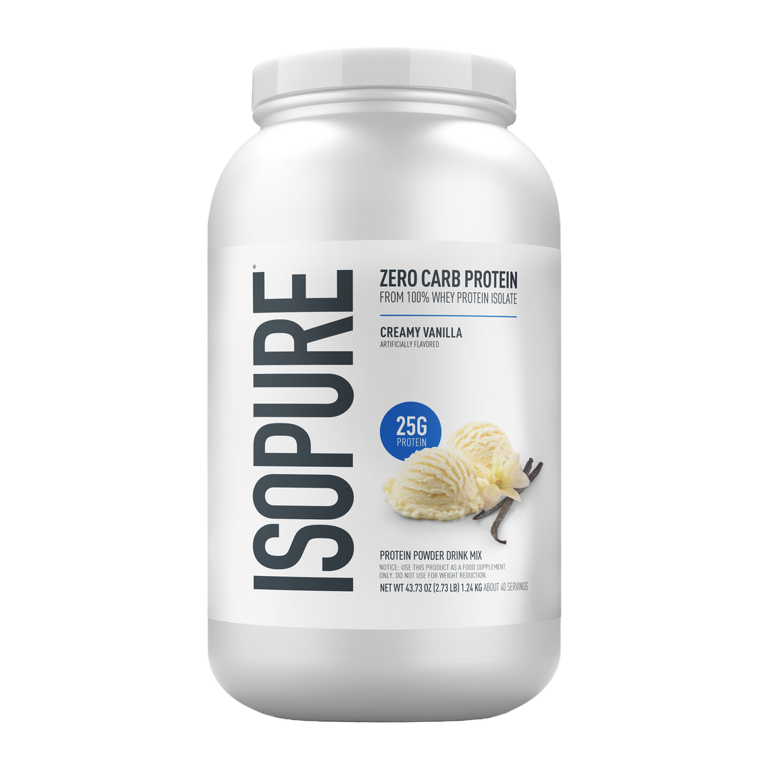 ISOPURE ZERO CARB 3 LB - VAINILLA