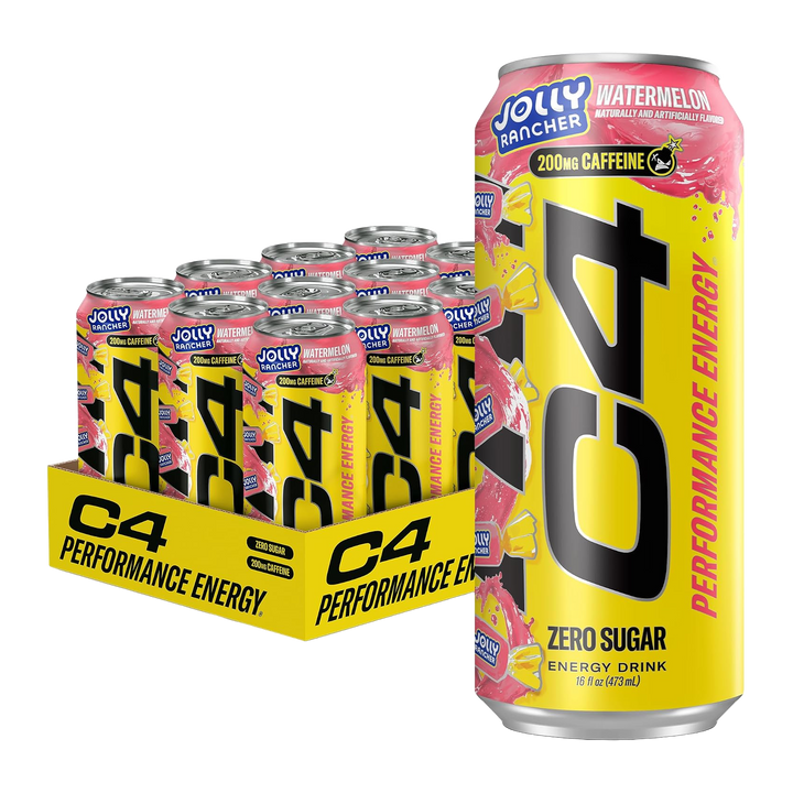 C4 ENERGY CRB 16OZ 12PK - WATERMELON JOLLY RANCHER