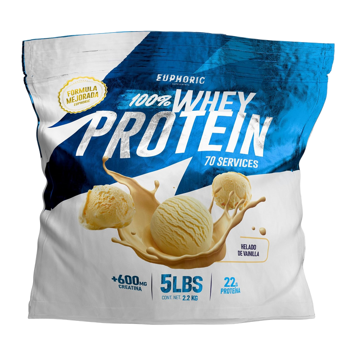 WHEY PROTEIN 5 LBS - HELADO DE VAINILLA