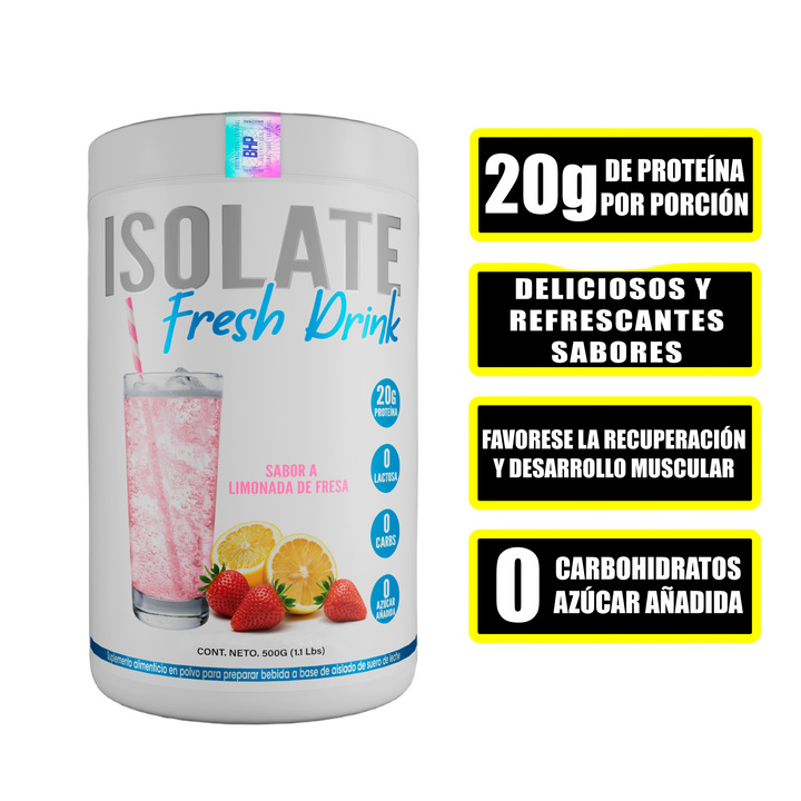 ISOLATE FRESH DRINK 1.1 LBS - LIMONADA DE FRESA