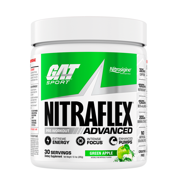 NITRAFLEX ADVANCED FORMULA 30 SERV - GREEN APPLE