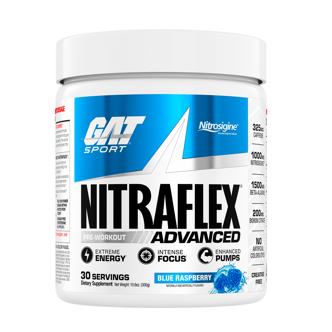 NITRAFLEX ADVANCED FORMULA 30 SERV - BLUE RASPBERRY