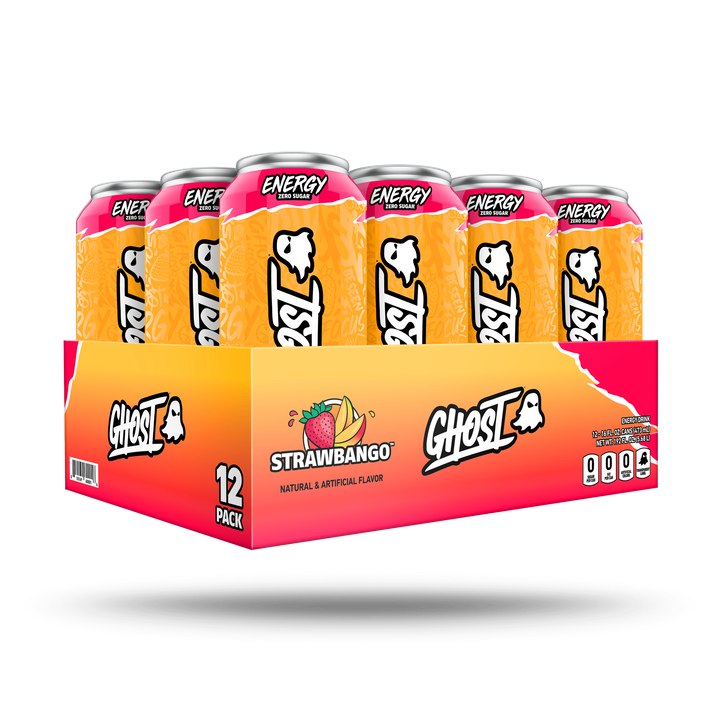 ENERGY 16 OZ 12 PK - STRAWBANGO
