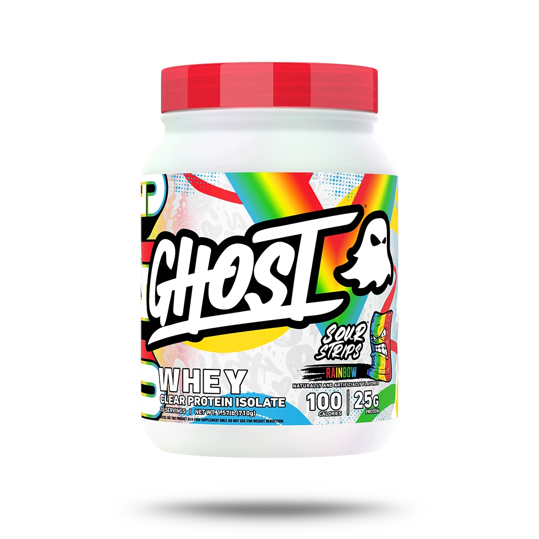 WHEY CLEAR ISOLATE 20 SERV - SOUR STRIPS RAINBOW