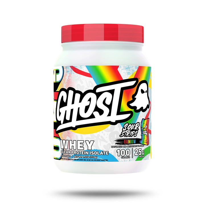 WHEY CLEAR ISOLATE 20 SERV - SOUR STRIPS RAINBOW
