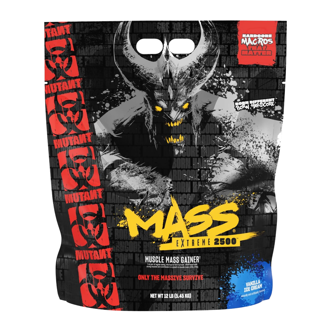 MASS XXXTREME 2500 12 LBS - VAINILLA ICE CREAM
