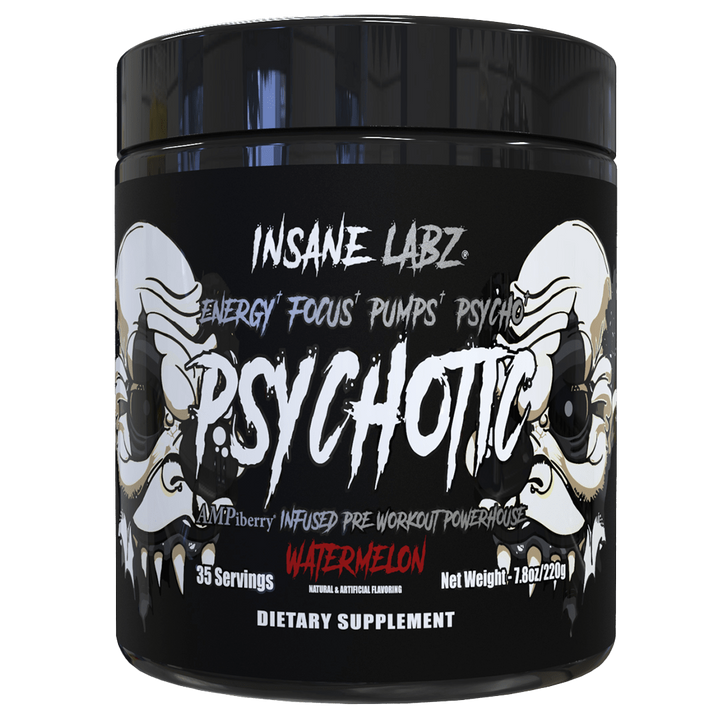 PSYCHOTIC BLACK 35 SERV - WATERMELON