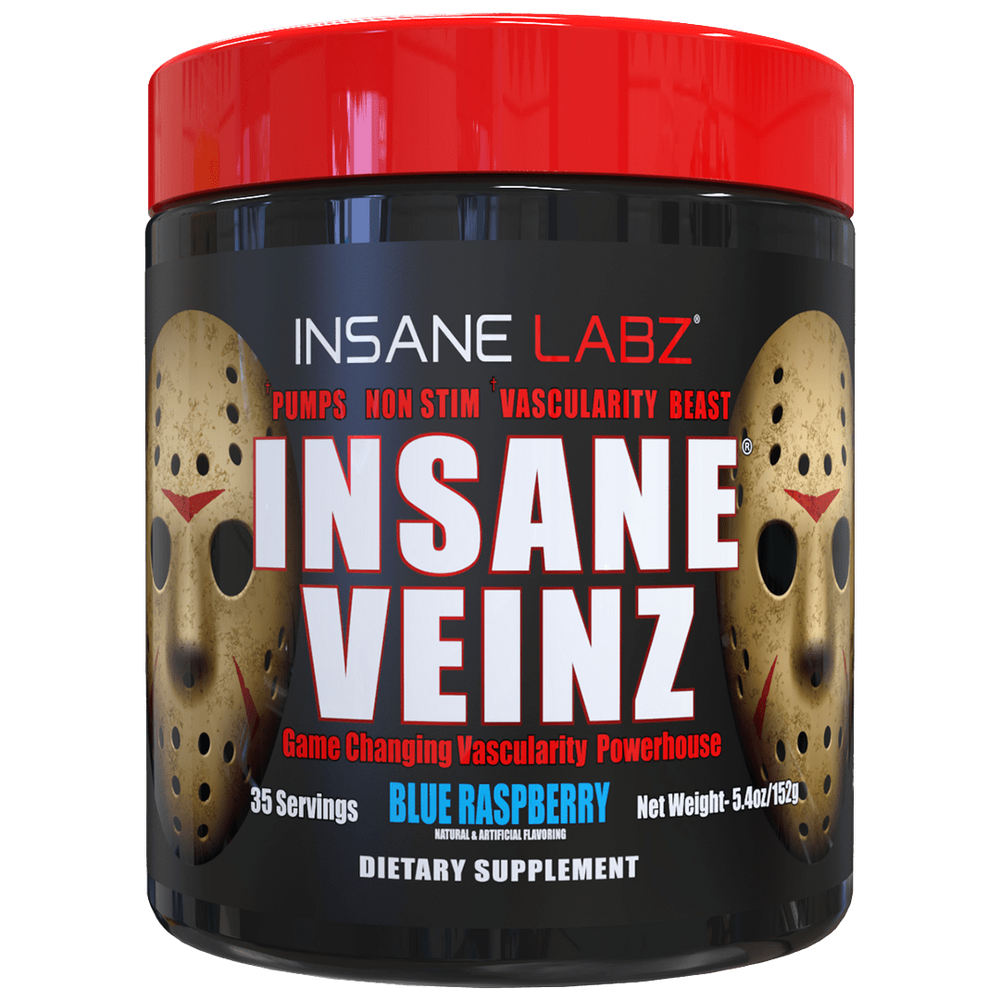 INSANE VEINZ 35 SERV - BLUE RASPBERRY