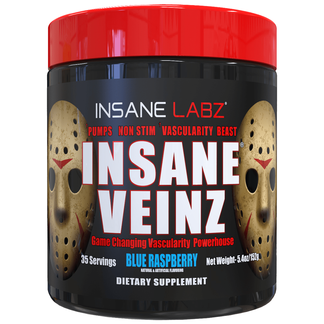 INSANE VEINZ 35 SERV - BLUE RASPBERRY