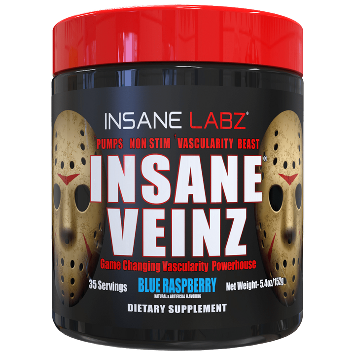 INSANE VEINZ 35 SERV - BLUE RASPBERRY