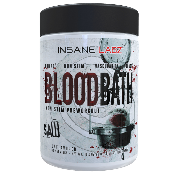 SAW SERIES BLOOD BATH NON STIM PRO 40 SERV - UNFLAVORED