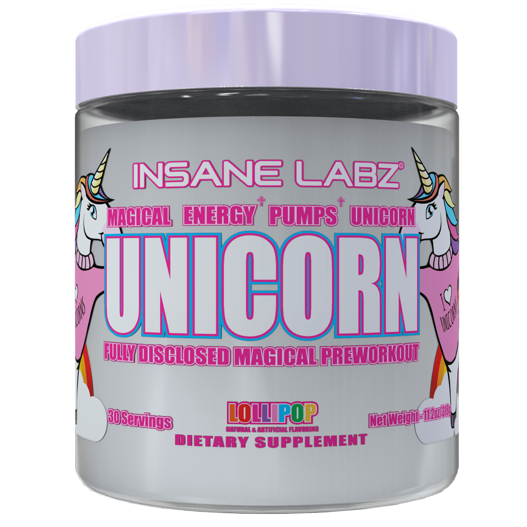 UNICORN PREWORK 30 SERV - LOLLIPOP