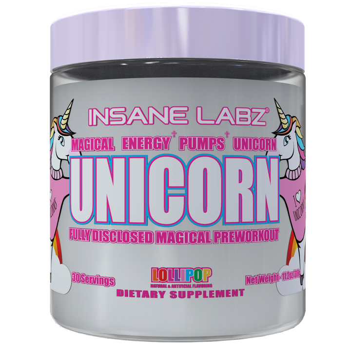 UNICORN PREWORK 30 SERV - LOLLIPOP