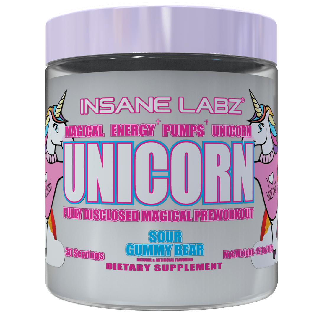 UNICORN PREWORK 30 SERV - SOUR GUMMY BEAR