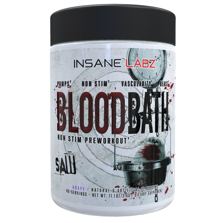 SAW SERIES BLOOD BATH NON STIM PRO 40 SERV - GRAPE