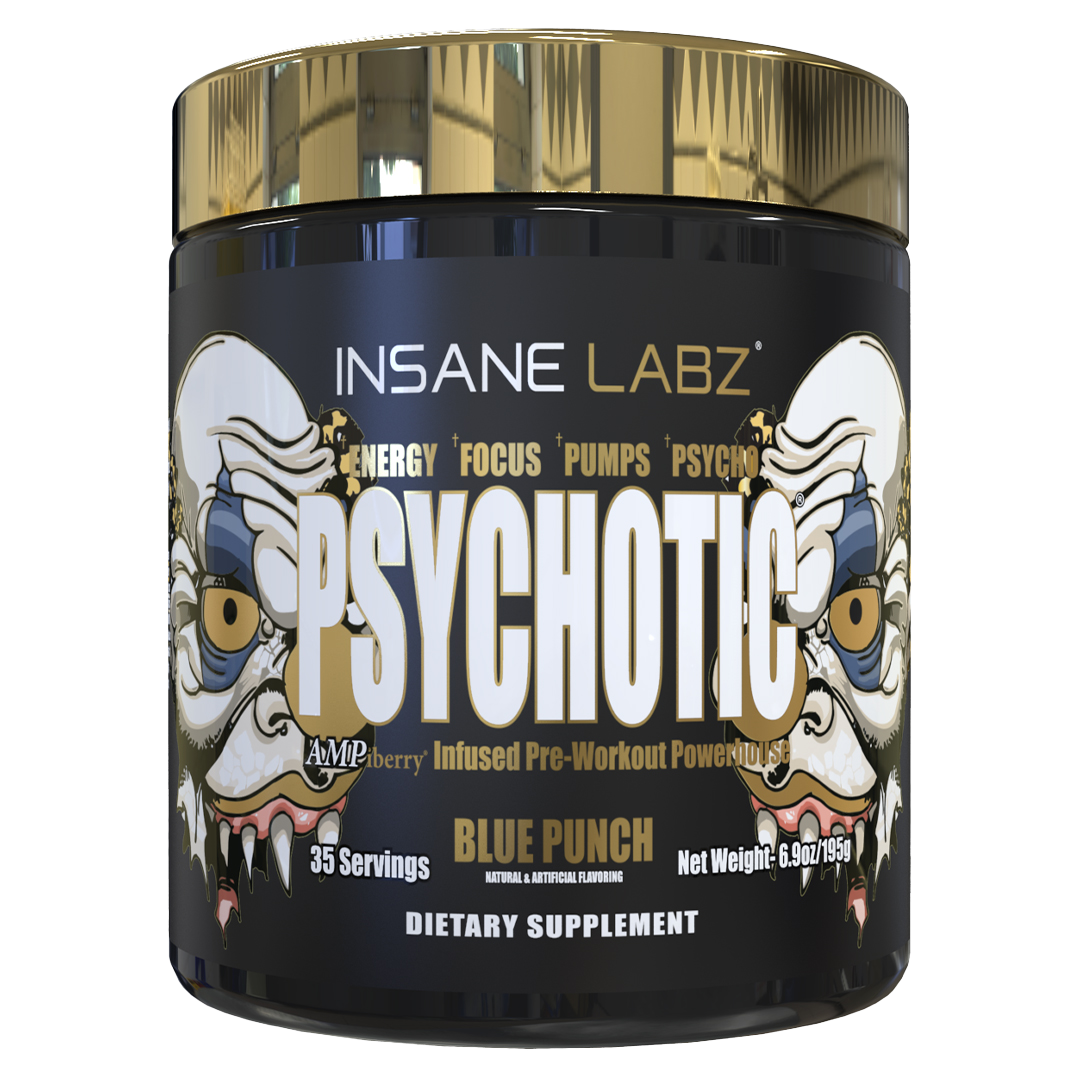 PSYCHOTIC GOLD (35 SERV) - BLUE PUNCH