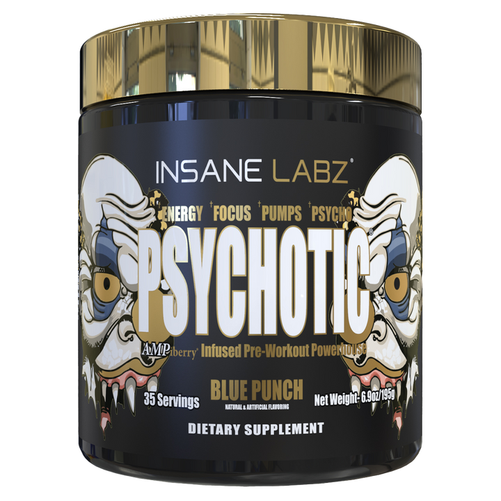PSYCHOTIC GOLD (35 SERV) - BLUE PUNCH