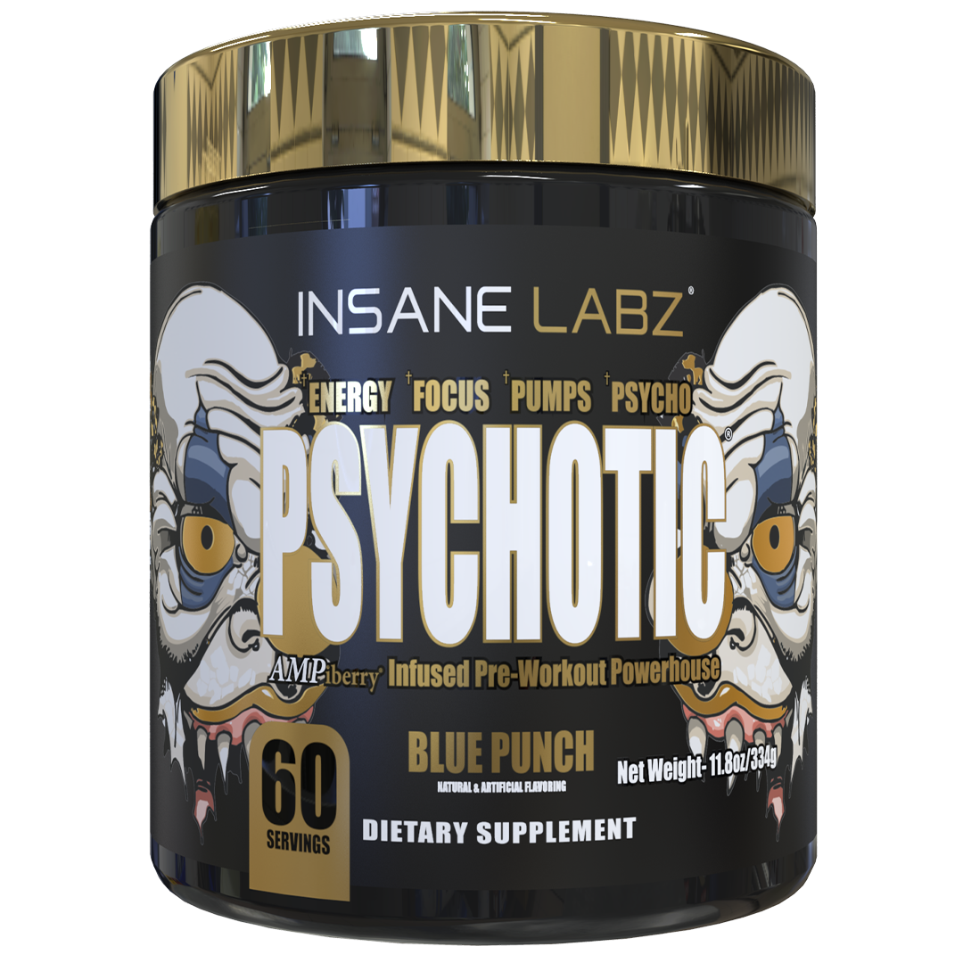PSYCHOTIC GOLD (60 SERV) - BLUE PUNCH