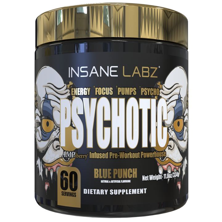 PSYCHOTIC GOLD (60 SERV) - BLUE PUNCH
