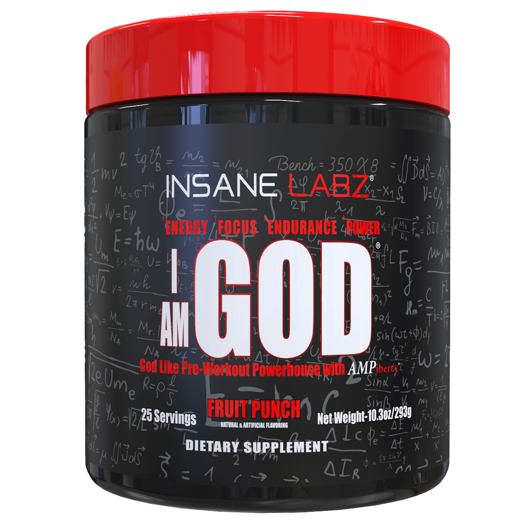 I AM GOD (25 SERV) - FRUIT PUNCH