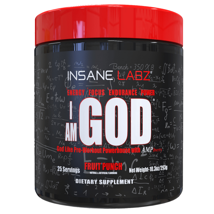 I AM GOD (25 SERV) - FRUIT PUNCH