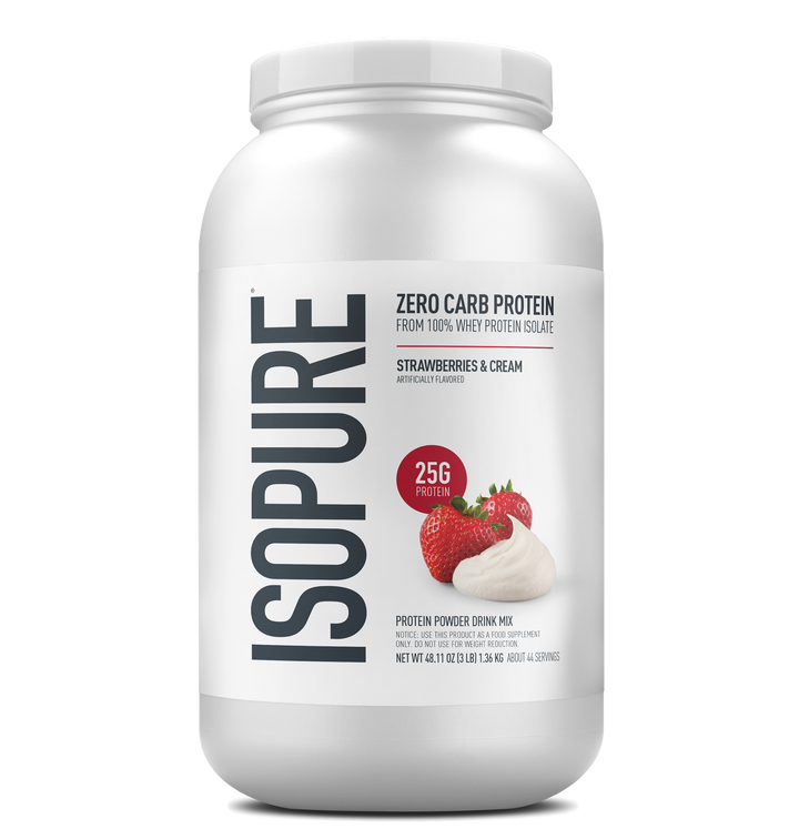 ISOPURE ZERO CARB 3 LB - STRAWBERRIES & CREAM