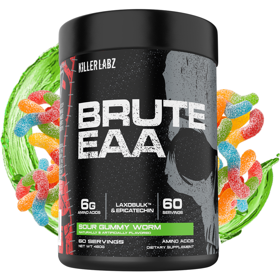 BRUTE EAA 60 SERV - SOUR GUMMY WORMS