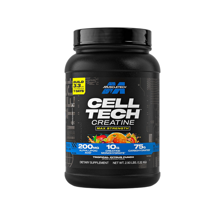 CELL-TECH CREATINE 2.9 LBS - TROPICAL CITRUS PUNCH