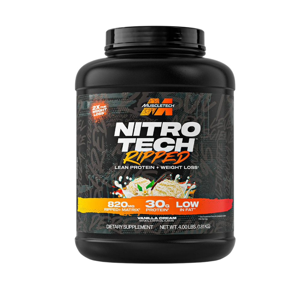 NITRO-TECH RIPPED 4 LBS - VAINILLA