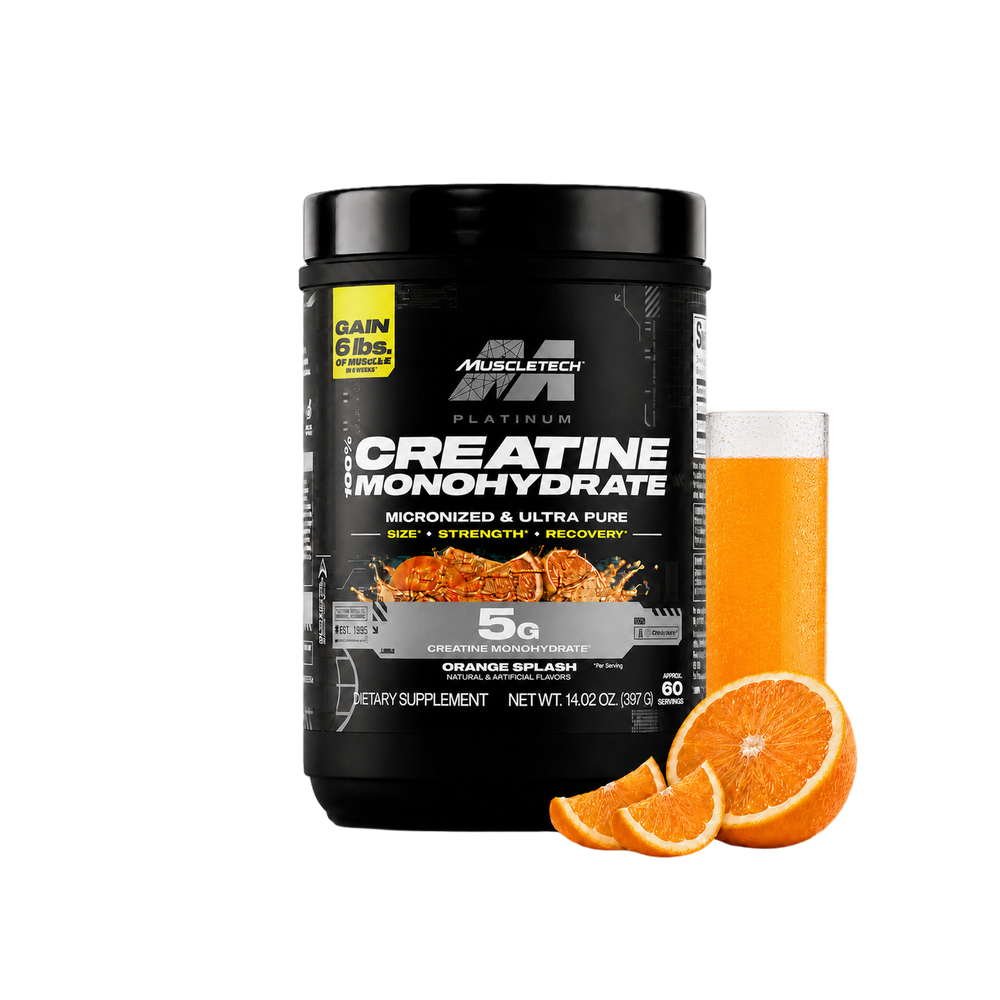 PLATINUM CREATINE MONOHYDRATE 60 SERV - ORANGE SPLASH