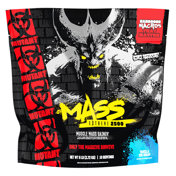 MASS XXXTREME 2500 6 LBS - VAINILLA ICE CREAM