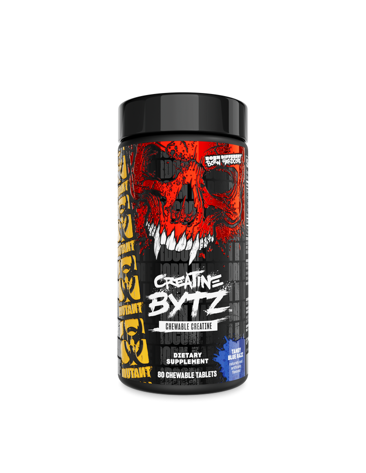 CREATINE BYTS CHEWABLE 80 TABLETS - TANGY BLUE RAZZ