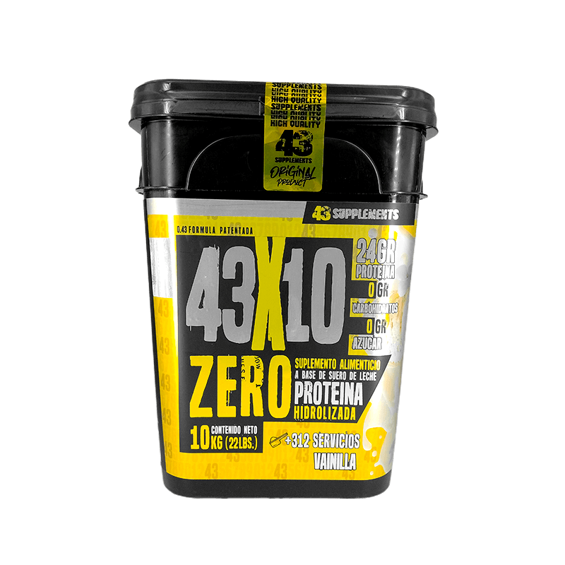 ZERO PROTEIN CUBETA 10 KG - VAINILLA