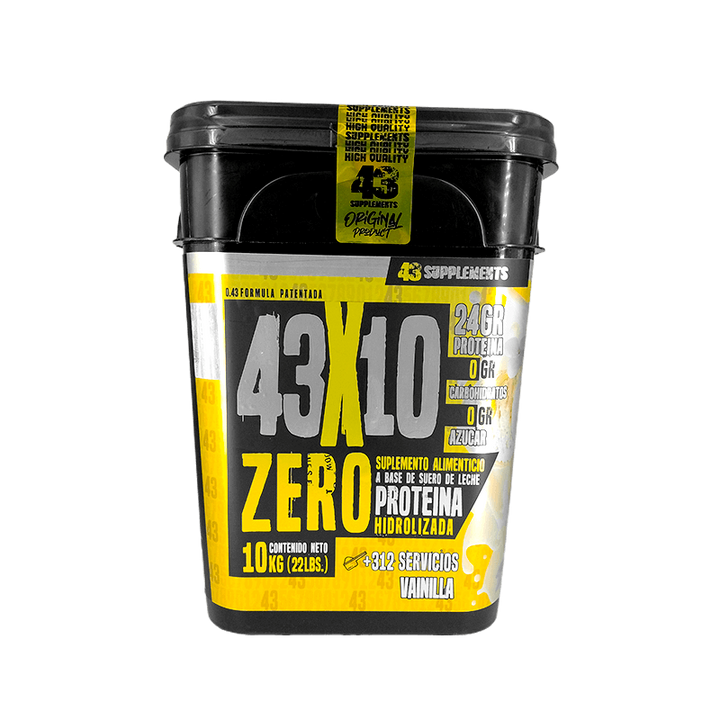 ZERO PROTEIN CUBETA 10 KG - VAINILLA