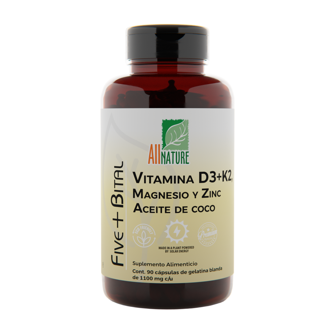 VITAMINA D3 + K2 1100 MG 90 CAPS