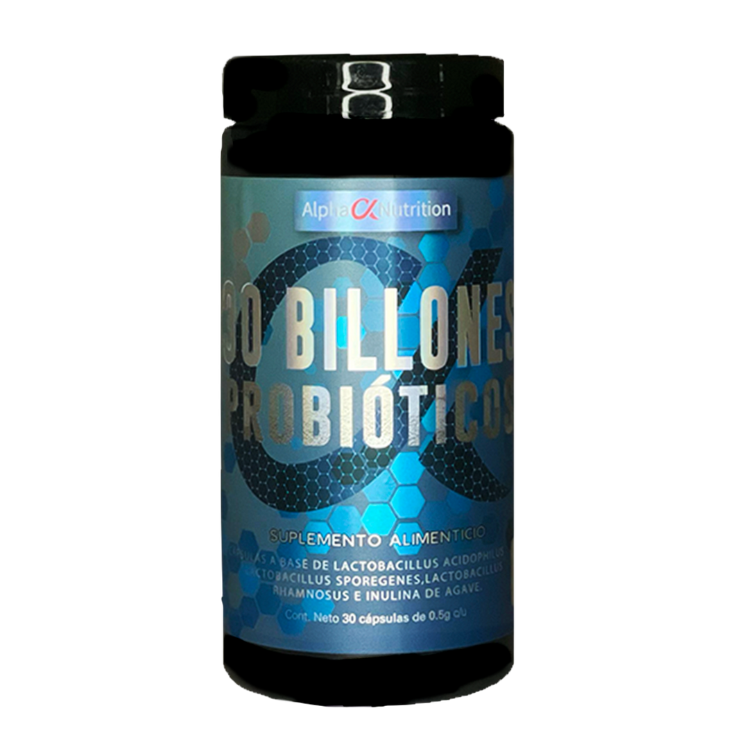 30 BILLONES DE PROBIOTICOS 30 CAPS