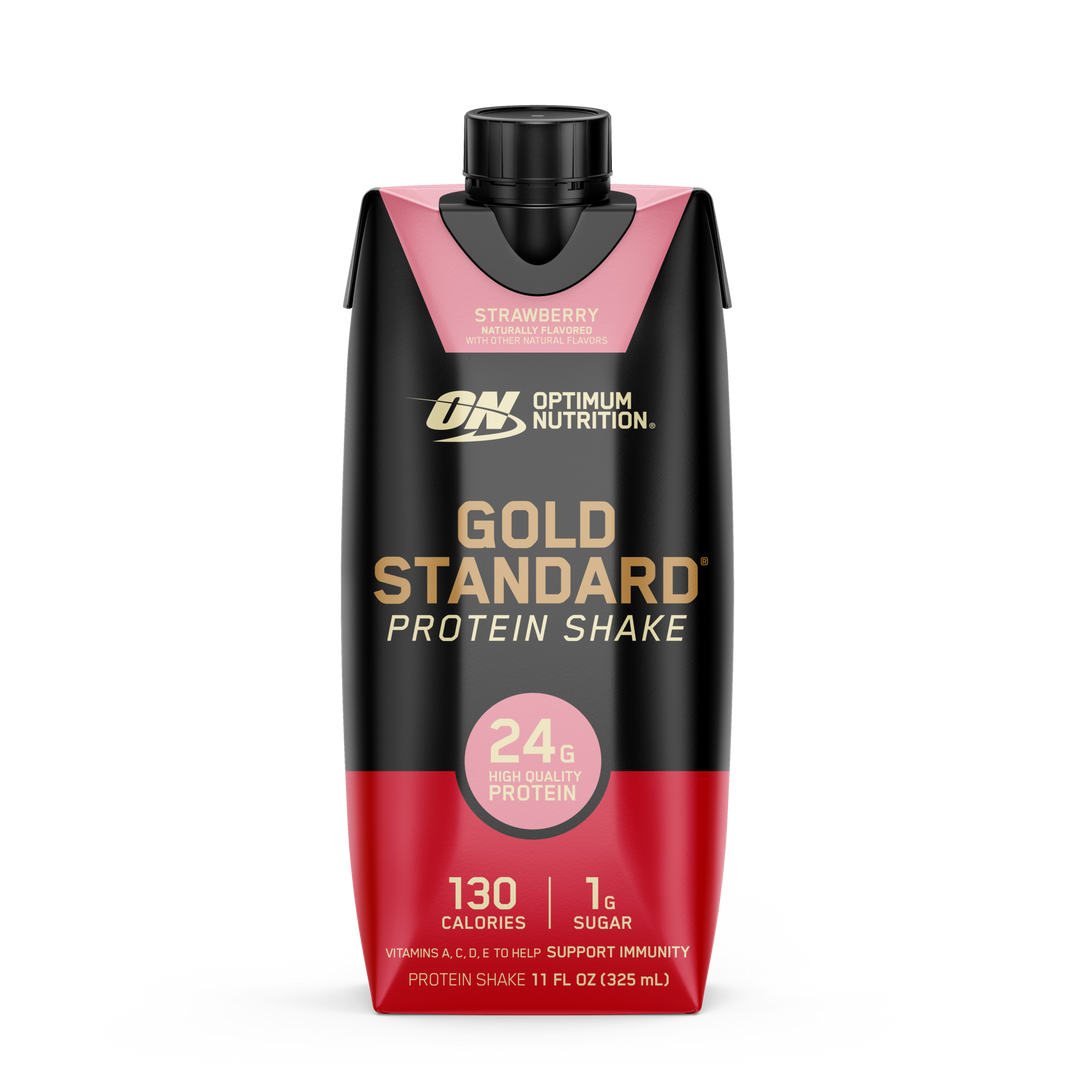 GOLD STD PROTEIN SHAKE 325 ML 12 PACK - FRESA