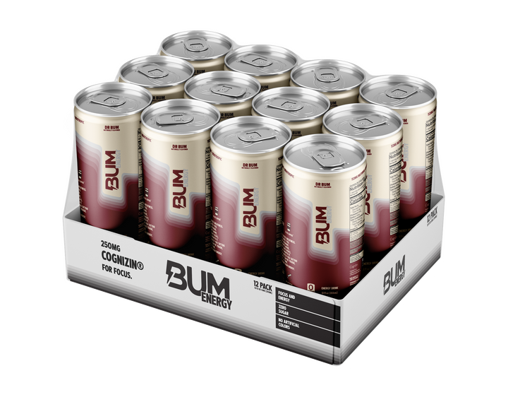 BUM ENERGY DRINK 12 OZ/12 PACK - DR BUM