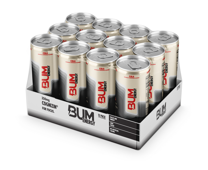 BUM ENERGY DRINK 12 OZ/12 PACK - ENERGY COLA
