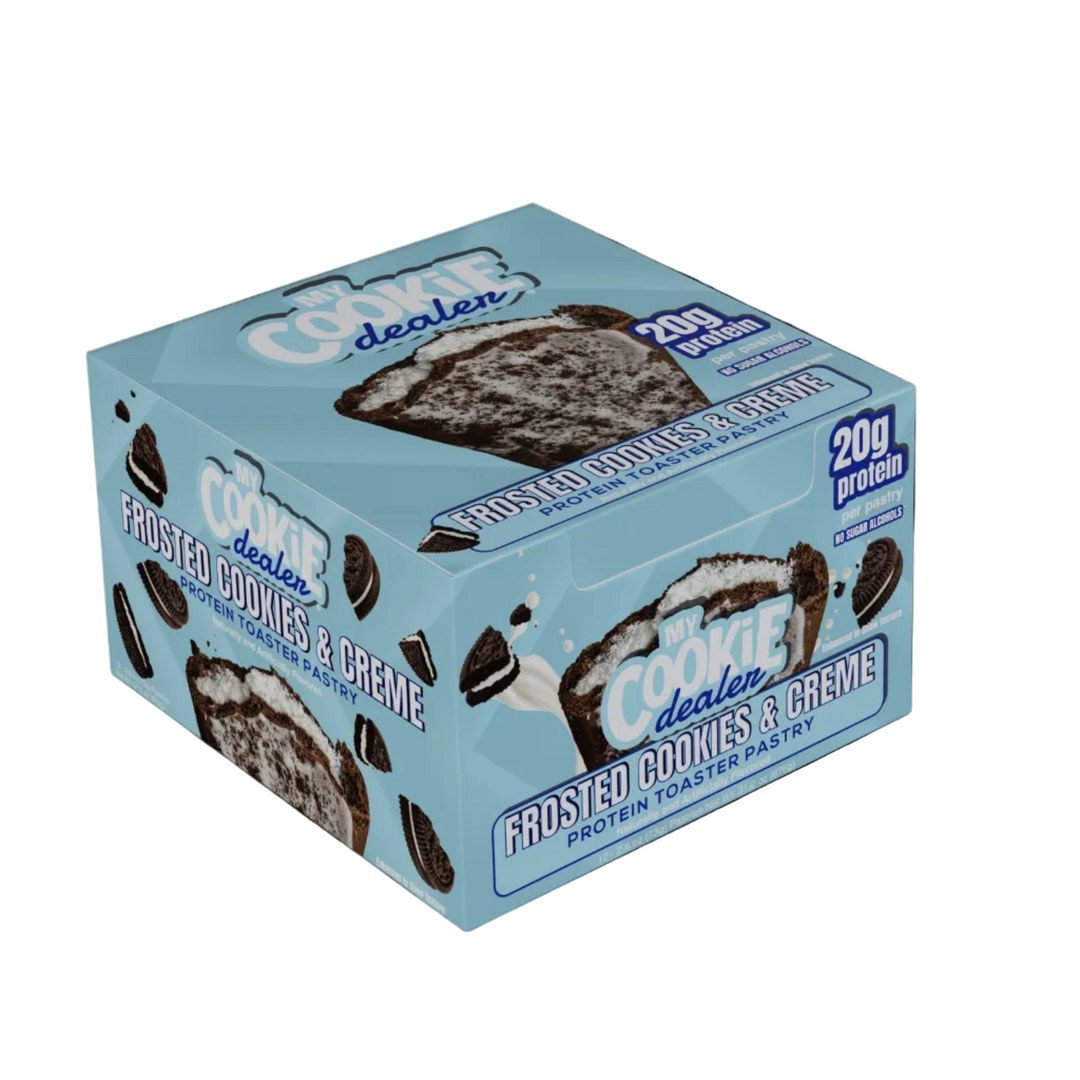 MY COOKIE TOASTER PASTRY FROSTED 12 PACK - COOKIES & CREAM