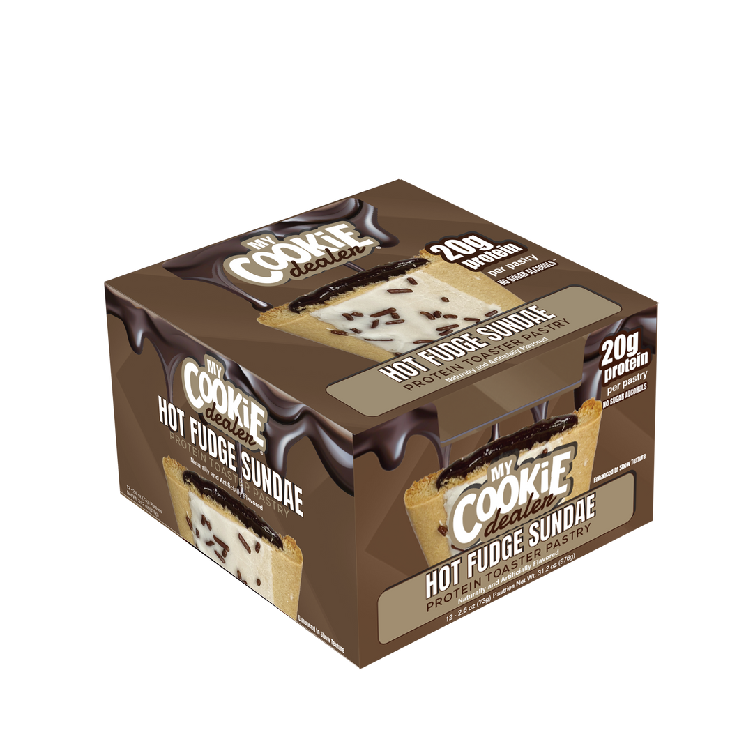 MY COOKIE TOASTER PASTRY FROSTED 12 PACK - HOT FUDGE SUNDAE