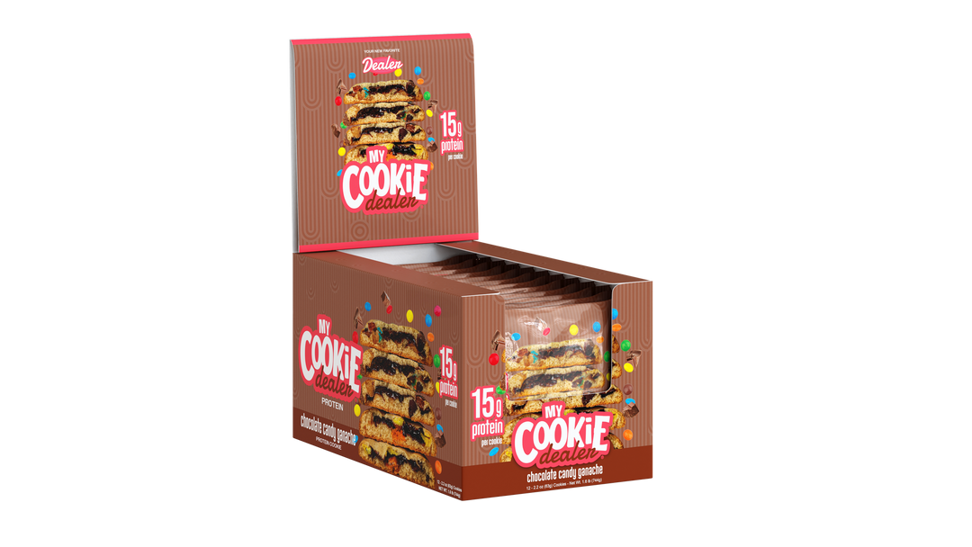 MY COOKIE DEALER 63 GRS 12 PACK - CHOCOLATE CANDY GANACHE