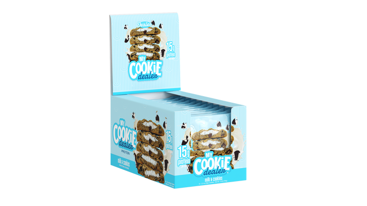 MY COOKIE DEALER 63 GRS 12 PACK - MILK & COOKIES