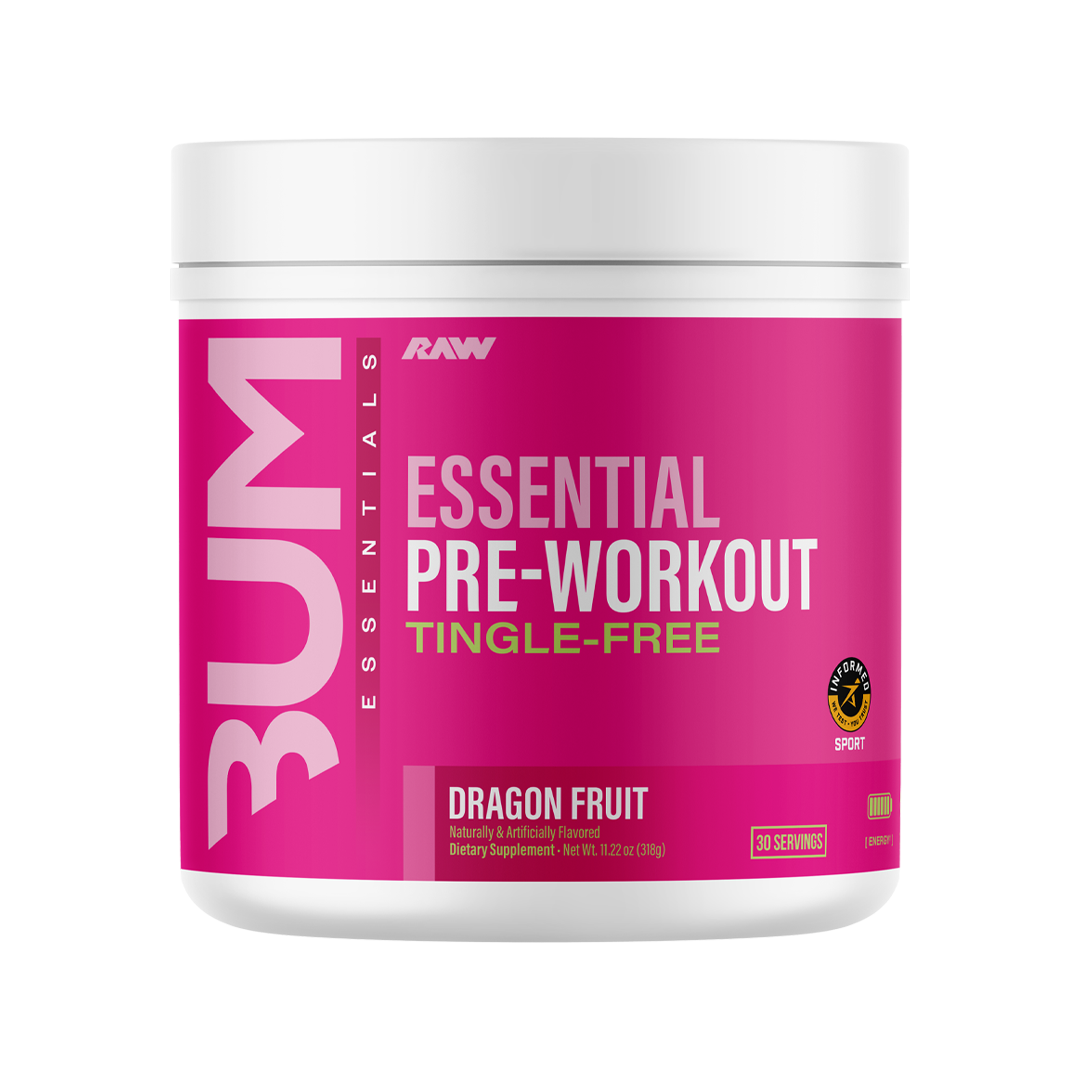 CBUM ESSENTIAL TINGLE FREE PWO 30 SERV - DRAGON FRUIT
