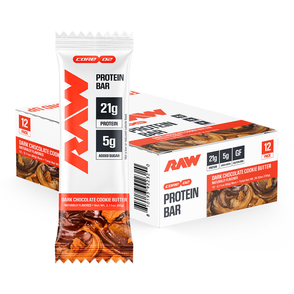 PROTEIN BAR 12 PACK - DARK CHOCOLATE COOKIE BUTTER