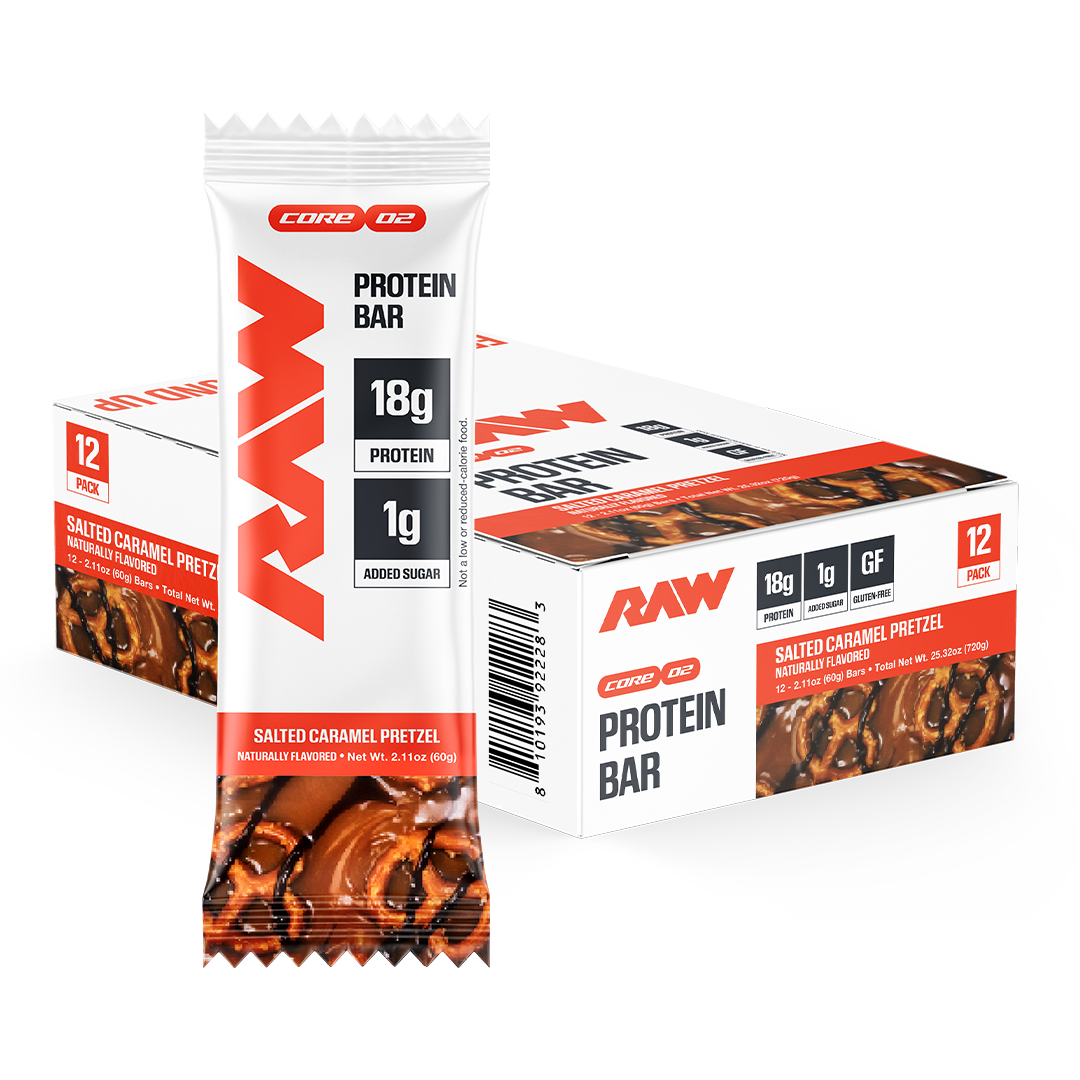 PROTEIN BAR 12 PACK - SALTED CARAMEL PRETZEL