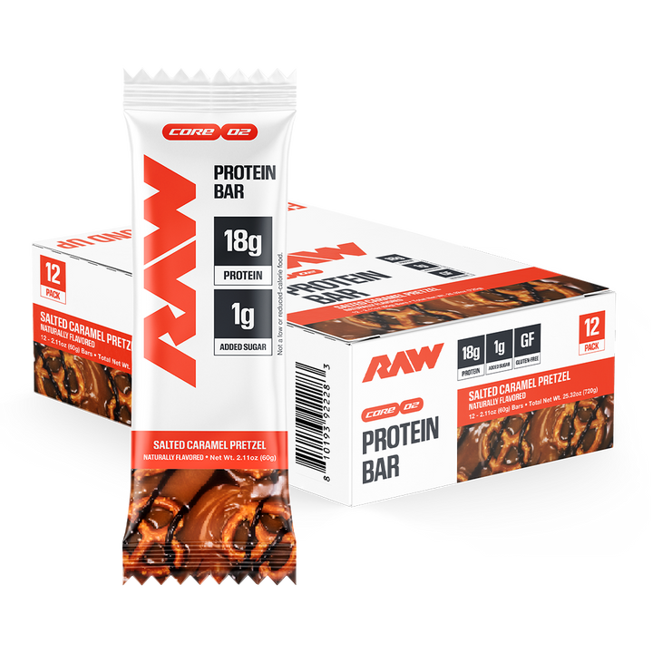 PROTEIN BAR 12 PACK - SALTED CARAMEL PRETZEL