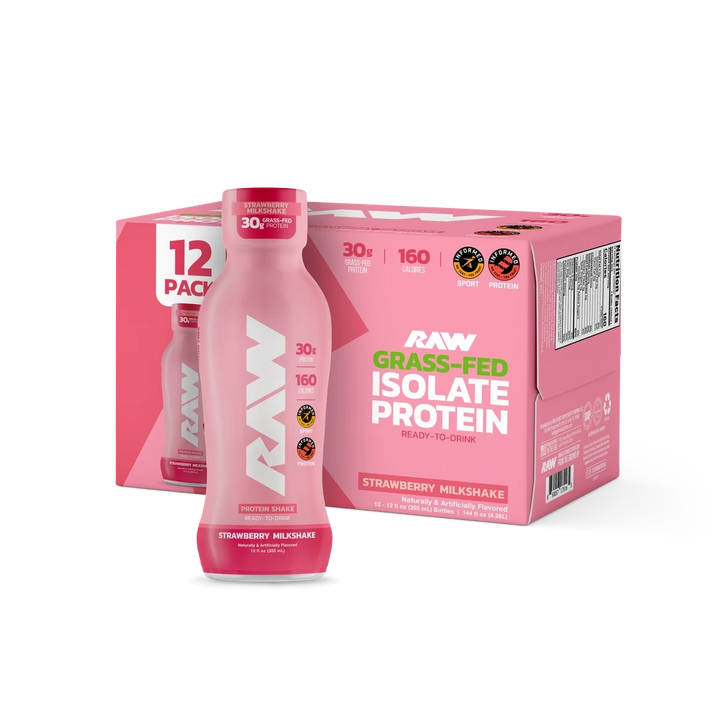 PROTEIN RTD 12 OZ/12 PACK - STRAWBERRY MILKSHAKE