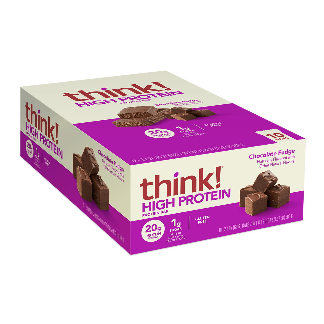 HIGH PROTEIN 10 BARS - CHOCOLATE FUDGE