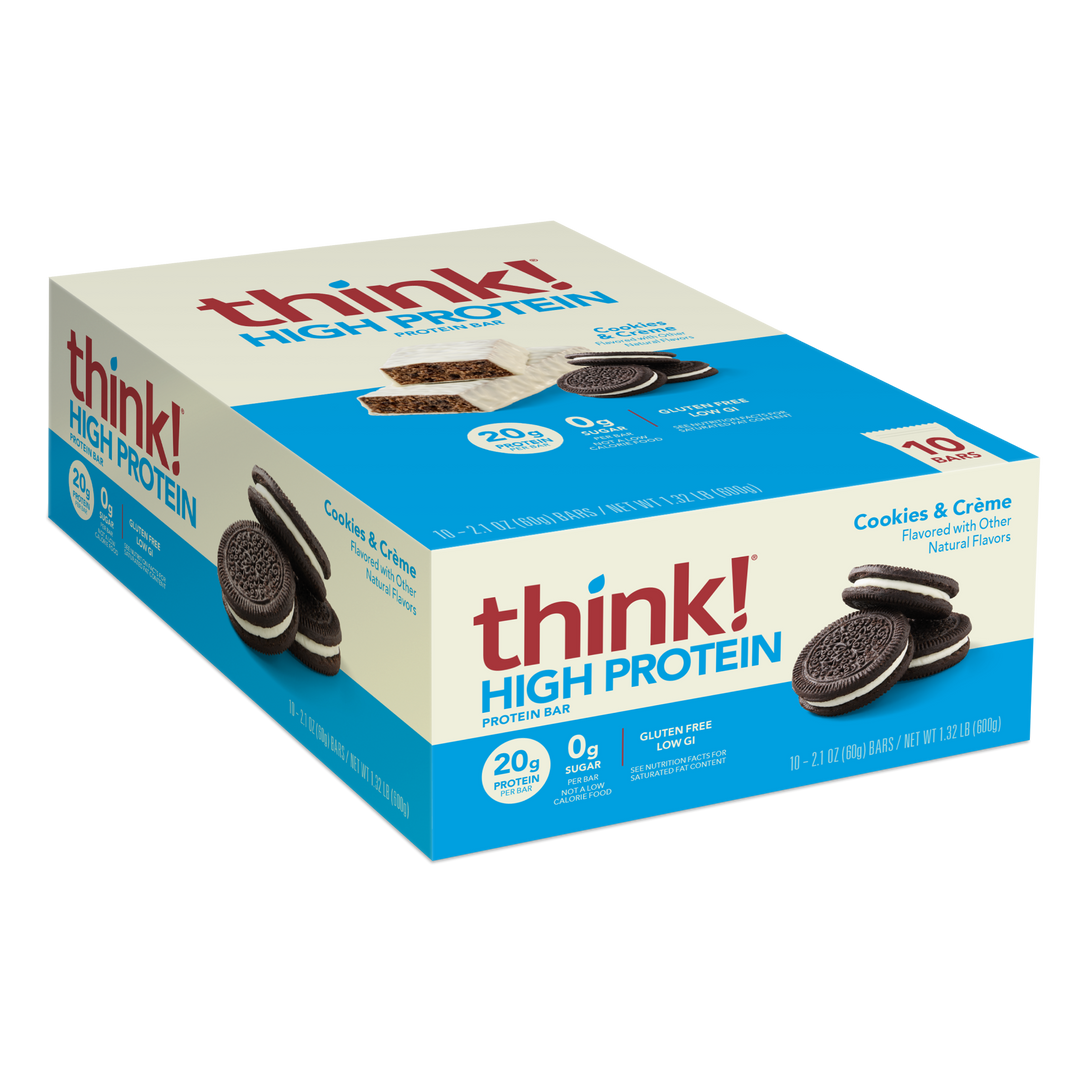 HIGH PROTEIN 10 BARS - COOKIES & CREAM